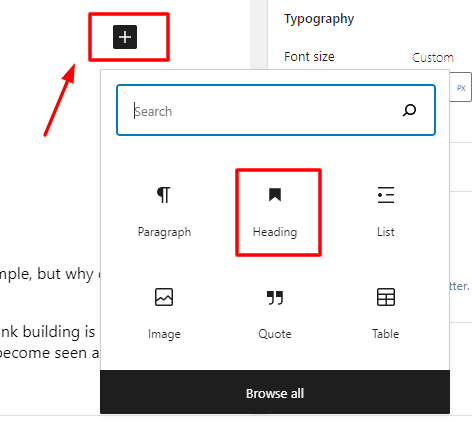 cara menambahkan h1 di wordpress